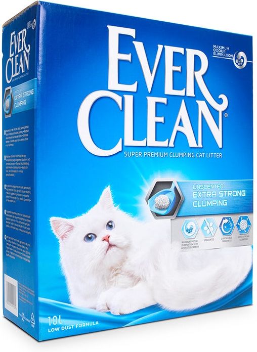 Ever Clean Extra Strong Unscented комкующийся наполнитель без аромата