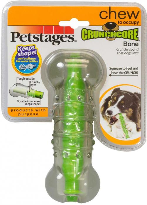 Petstages Orka игрушка хрустящая косточка для собак средняя