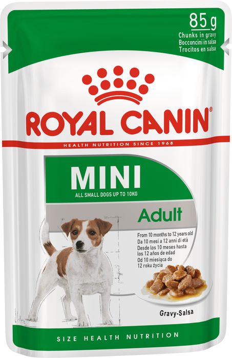 Royal Canin влажный корм для взрослых собак малых пород в соусе