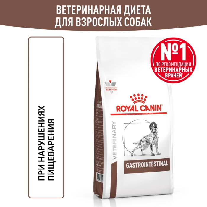 Royal Canin Gastro Intestinal Low Fat лечебный сухой корм для собак с ограниченным содержанием жиров при нарушениях пищеварения