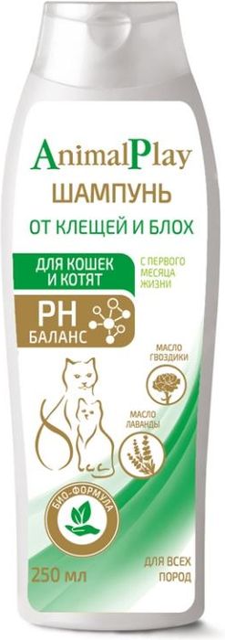 Animal Play шампунь репеллентный для кошек