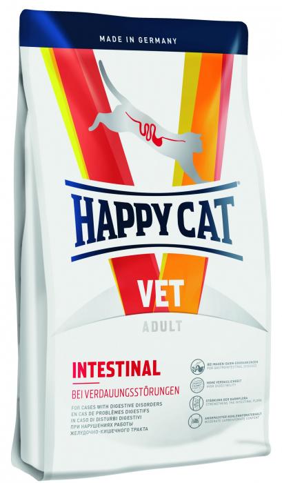 Happy Cat Vet Adult Intestinal лечебный корм для кошек при нарушениях работы ЖКТ