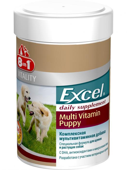 8in1 Excel мультивитамины для щенков