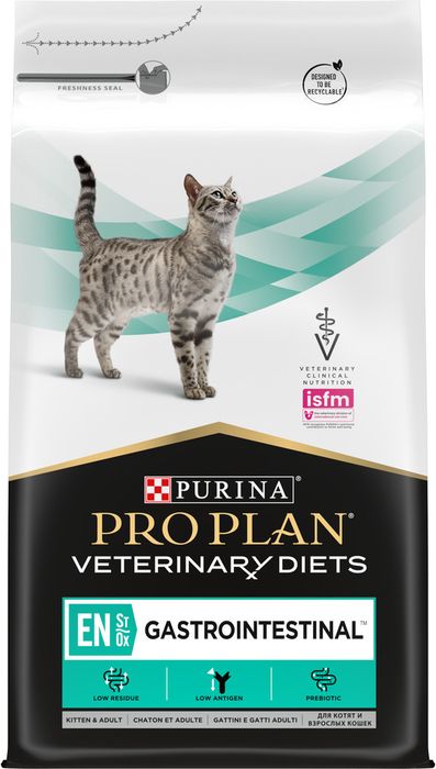 Сухой корм для котят и взрослых кошек диетический Pro Plan® Veterinary Diets EN ST/OX Gastrointestinal при расстройствах пищеварения, Пакет