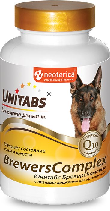 Unitabs BrewersComplex витаминно-минеральный комплекс для собак крупных пород