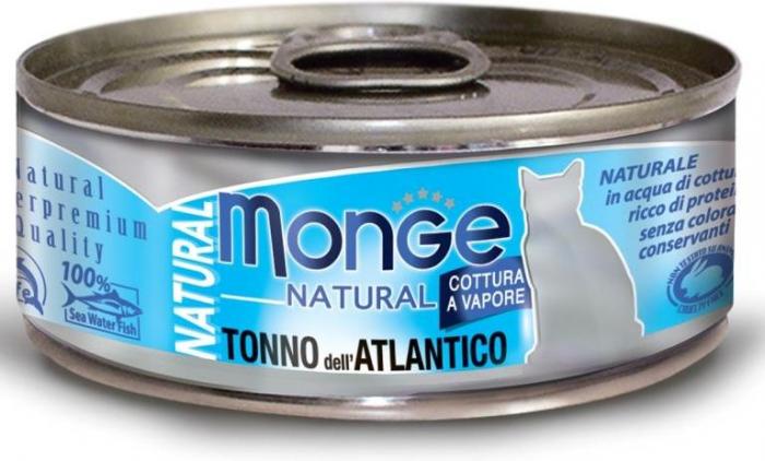 Monge Cat Natural влажный корм для кошек с атлантическим тунцом