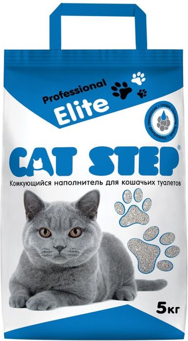 CAT STEP CatStep Professional Elite комкующийся наполнитель для кошачьих туалетов
