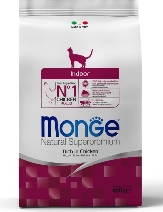 Monge Cat Indoor сухой корм для домашних кошек