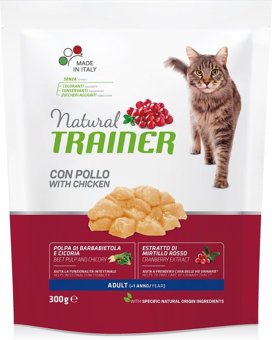 Trainer Natural корм для взрослых кошек со свежим мясом курицы