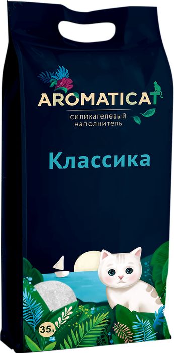 Наполнитель AromatiCat Классика силикагелевый 35л