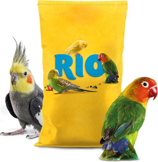 РИО Rio основной корм для средних попугаев