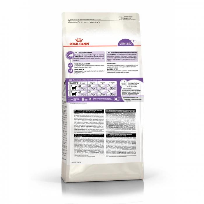 Royal Canin Sterilised +7 сухой корм для стерилизованных кошек старше 7 лет