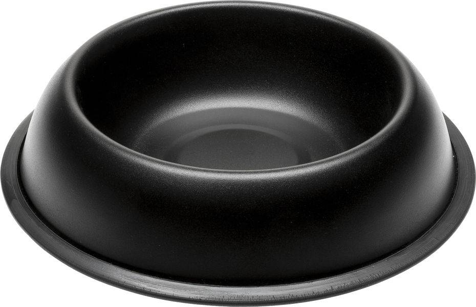 

Ferplast миска MIRA KC 76 металлическая, лакированная (черная, 0,9 л)