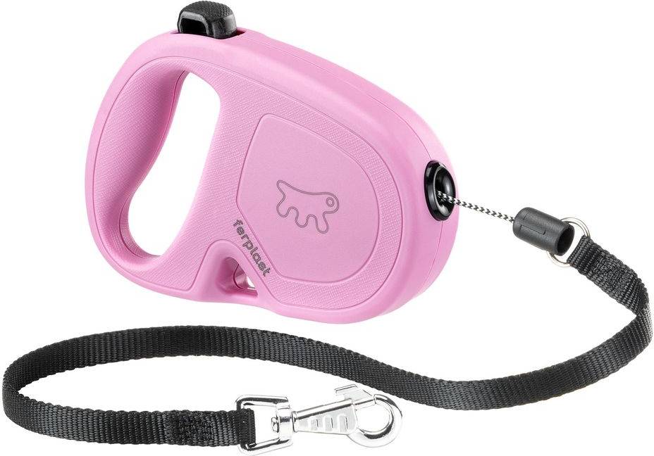

Ferplast рулетка FLIPPYONE S, шнур, 12кг (розовая, 4,5 м)