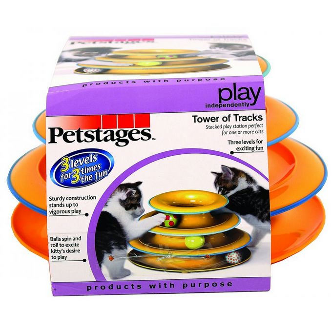 Petstages Orka игрушка трек 3 этажа для кошек (1 шт)