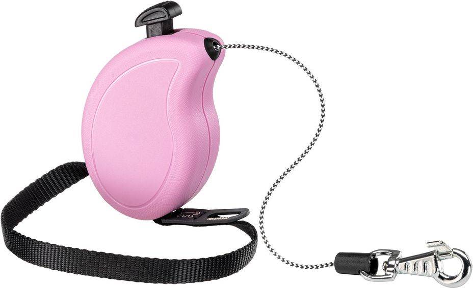 

Ferplast рулетка FLIPPYONE MINI, шнур, 8кг (розовая, 3 м)
