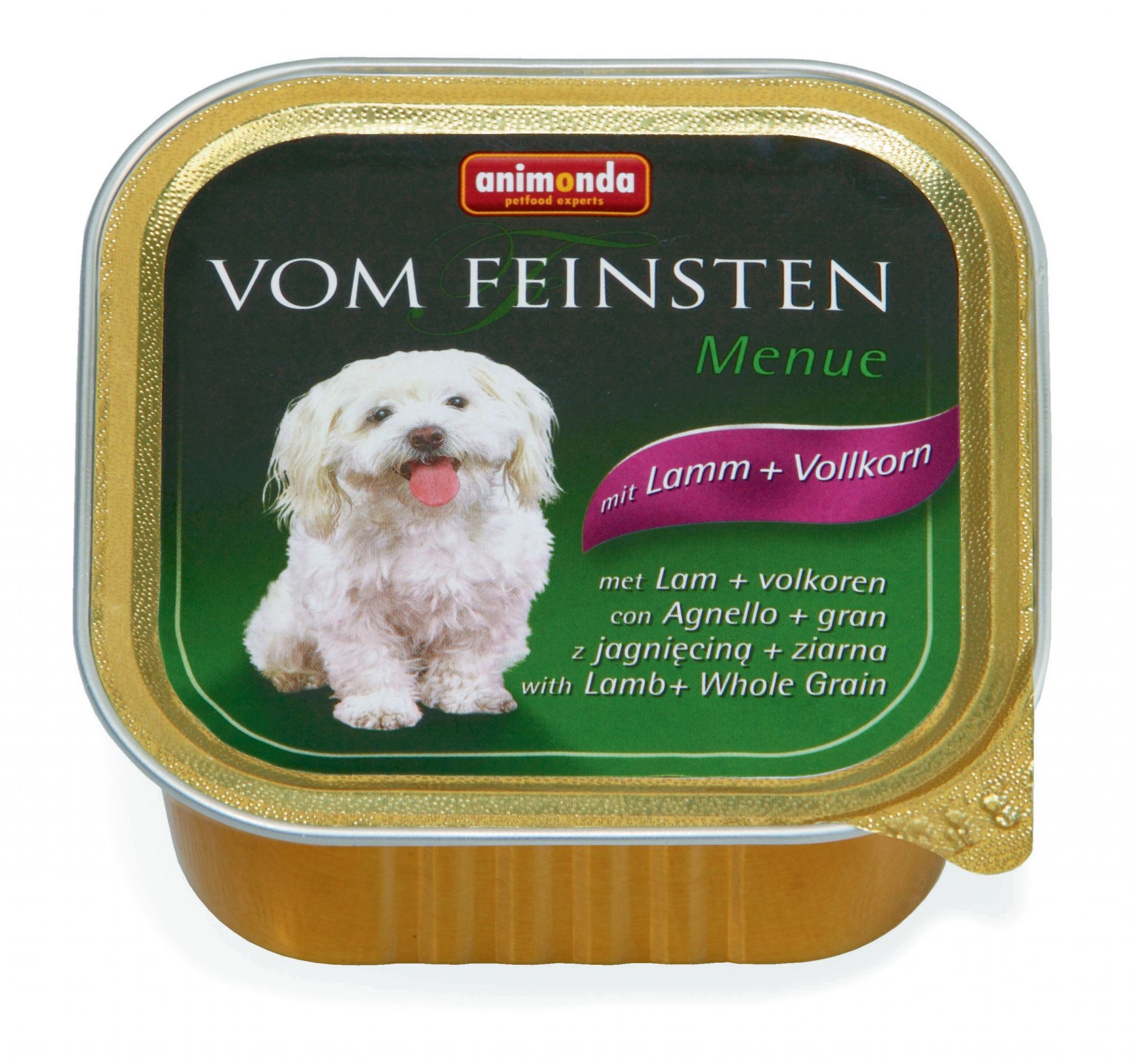 

Animonda Vom Feinsten Menue консервы для собак с ягненком и злаками (150 г)