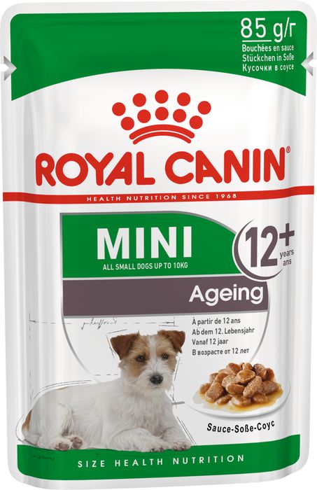 Royal Canin Mini Ageing 12+ влажный корм для пожилых собак малых пород (85 г)