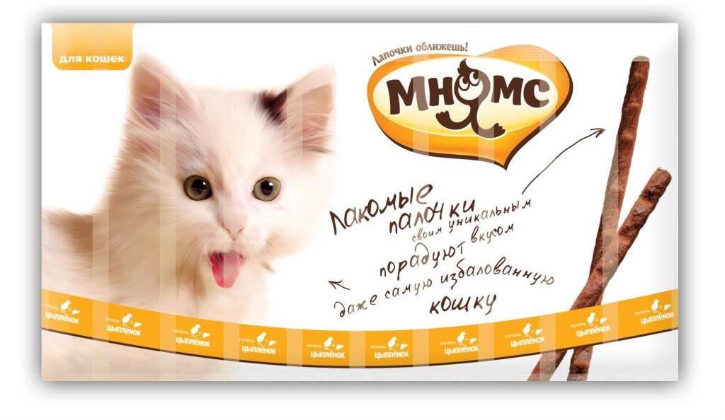 

Мнямс Pro Pet лакомые палочки для кошек с цыпленком и зеленью (1 упаковка)