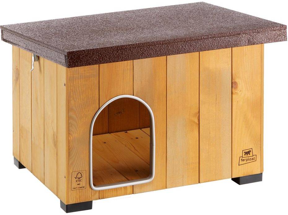 

Ferplast будка CANILE BAITA 50 деревянная (56х46х41 см)