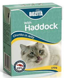 

Bozita влажный корм для кошек кусочки в желе с морской рыбой (370 г)
