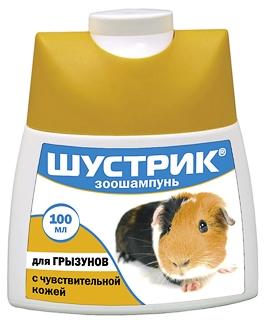 

АВЗ Шустрик зоошампунь для грызунов с чувствительной кожей (1 штука)