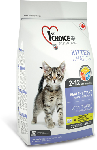 

1st Choice сухой корм для котят всех пород с курицей (900 г)