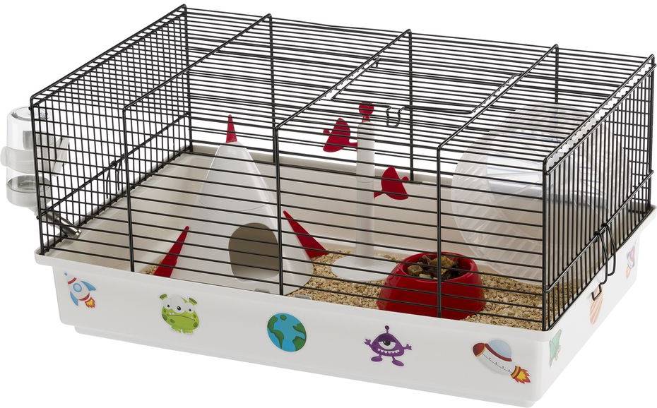 

Ferplast клетка CRICETI 9 SPACE для хомяков, 1 шт. (46х29х23 см)