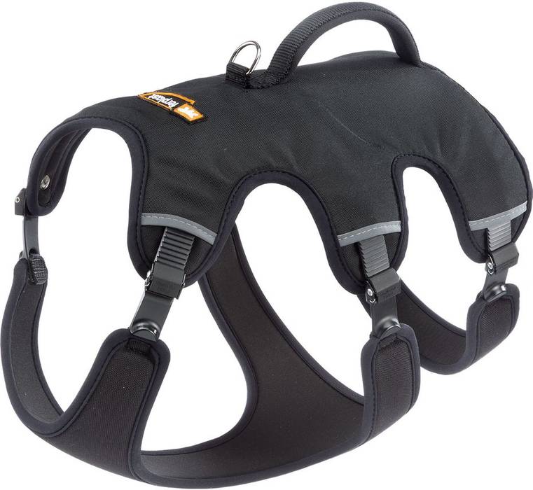 

Ferplast шлейка ERGOTREKKING P S, 46-56 см (черная)