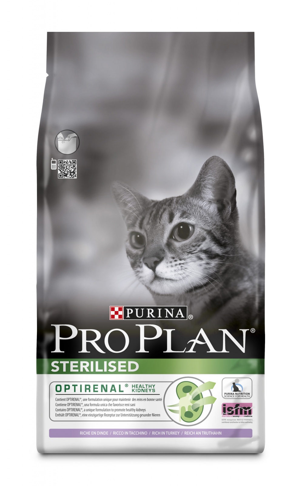 

Pro Plan Sterilised сухой корм для стерилизованных кошек и кастрированных котов с индейкой (1,5кг + 400 г)