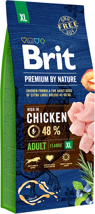 

Brit Premium сухой корм для взрослых собак гигантских пород с курицей (15 кг)