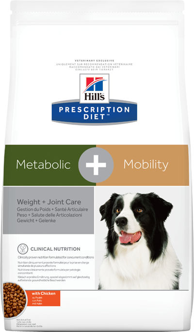 

Hills Prescription Diet Metabolic+Mobility сухой корм для собак (12 кг)