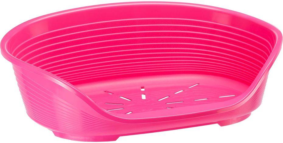 

Ferplast лежак для собак SIESTA DELUXE 6 (розовый, 70х52х23 см)