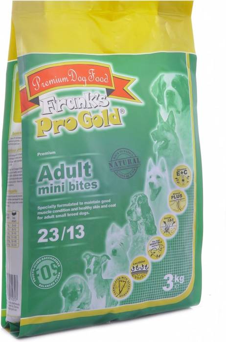 

Frank's ProGold корм для собак малых пород, курица и рис (3 кг)