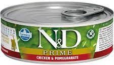 

Farmina N&D Prime консервированный корм для котят с курицей и гранатом (80 г)
