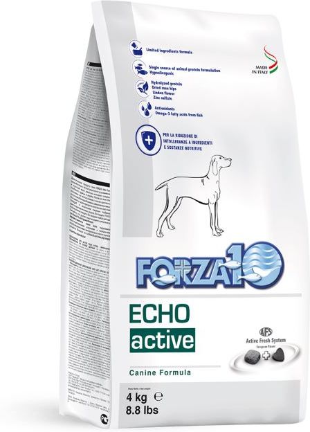 

Forza 10 корм для взрослых собак всех пород при заболеваниях ушей, рыба (4 кг)