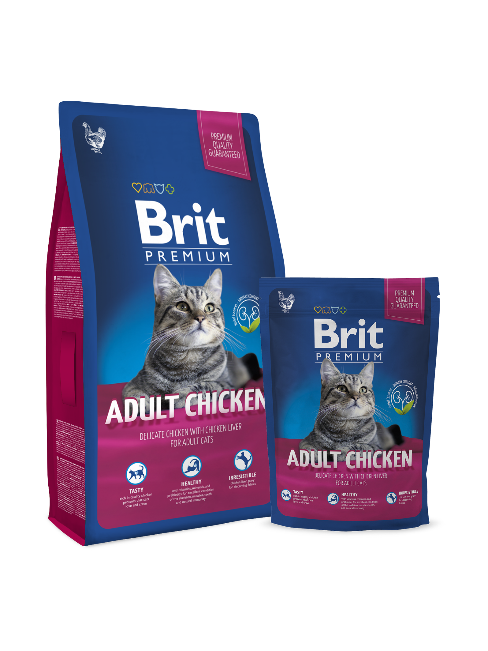 

Brit Premium сухой корм для кошек с курицей (300 г)