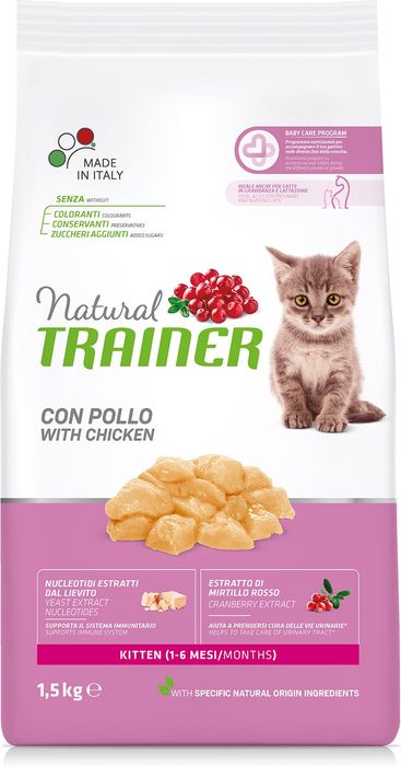 

Trainer Natural Kitten сухой корм для котят (1,5 кг)