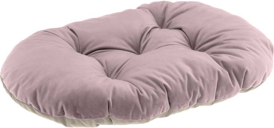 

Ferplast подушка PRINCE 65 велюр (розово-бежевая, 65х42 см)