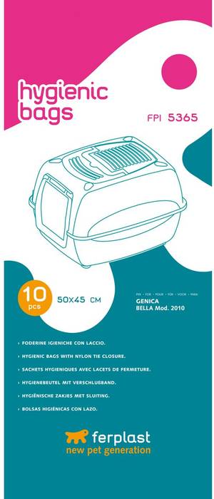 

Ferplast мешок гигиенический для туалета GENICA (10 шт)