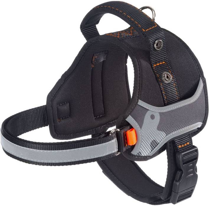

Ferplast шлейка HERCULES SMALL, 50-60 см (черная)