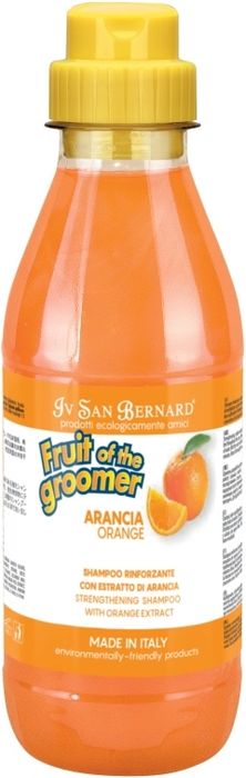 

ISB Fruit of the Grommer шампунь для слабой выпадающей шерсти с силиконом, апельсин (500 мл)