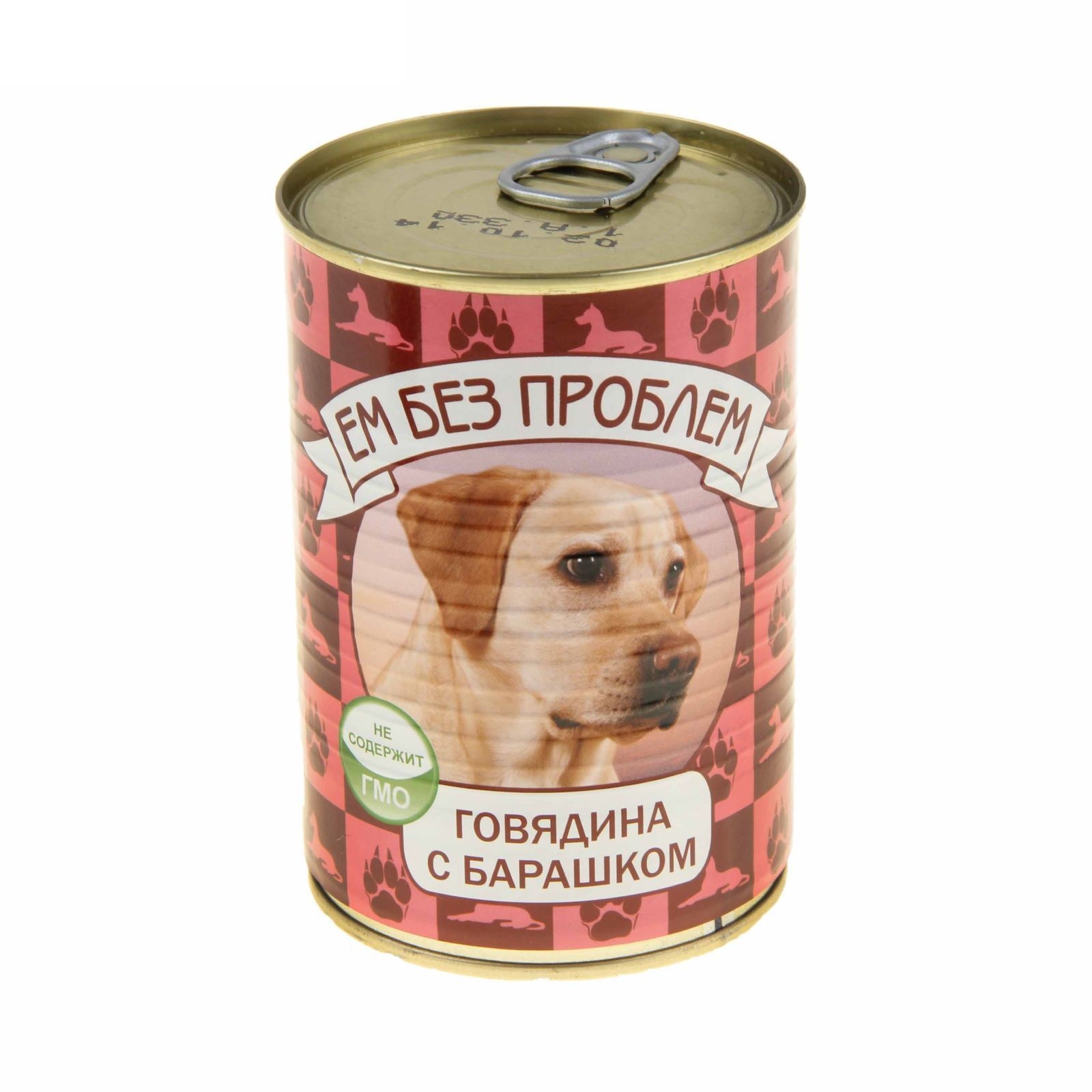 

Ем Без Проблем влажный корм для собак с говядиной и барашком (125 г)