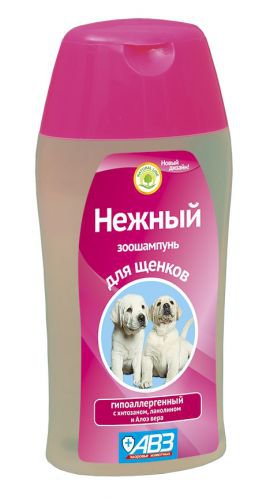 

АВЗ Нежный зоошампунь для щенков гипоаллергенный (180 мл)