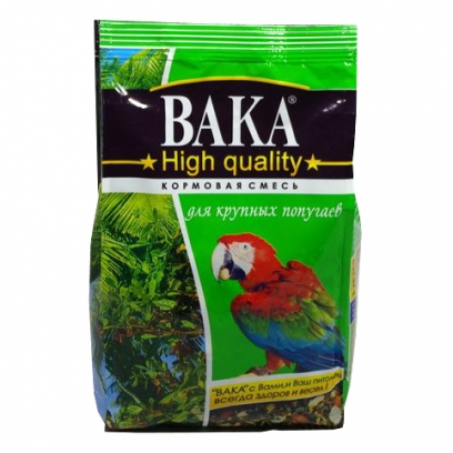 Вака High Quality сухой корм для крупных попугаев (500 г)