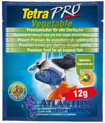 Tetra Pro Algae Sachet корм для рыб (12 г)