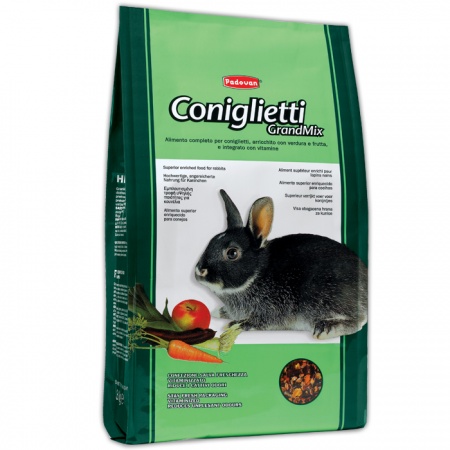 

Padovan Grandmix Coniglietti сухой корм для кроликов (850 г)