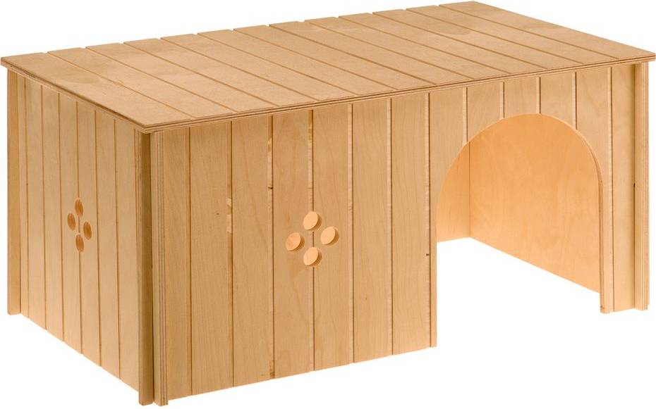 

Ferplast домик SIN MAXI для кроликов, деревянный (52х31х26 см)