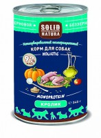 

Solid Natura влажный корм для собак с кроликом (100 г)