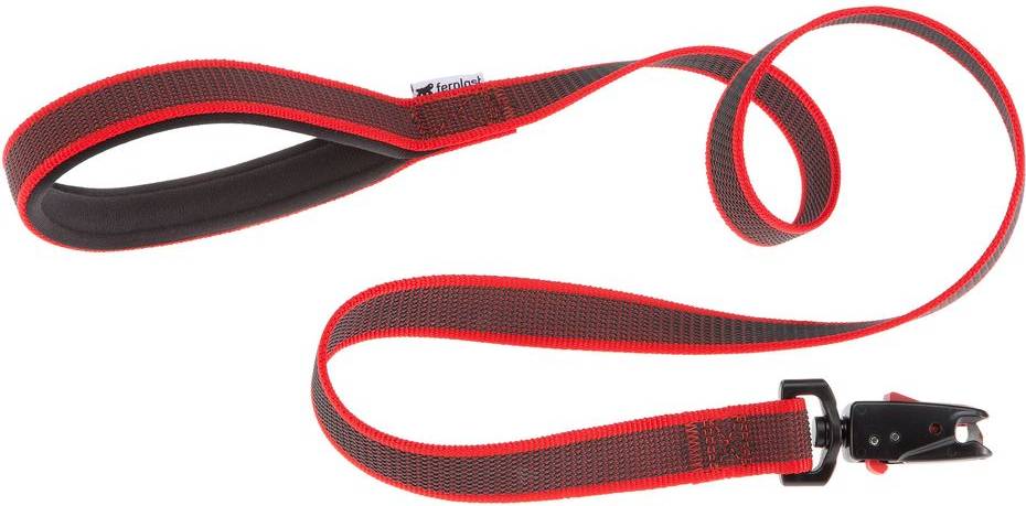 

Ferplast поводок DAYTONA GUMMY MATIC G25/120 (красный, 120 см)